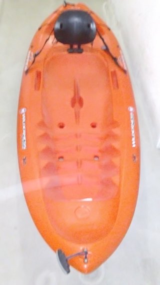 Kayak,  pala y chaleco