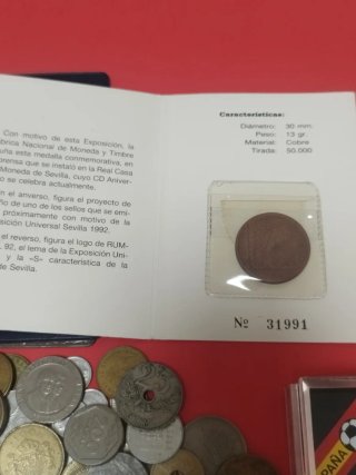 Lote monedas pesetas España!