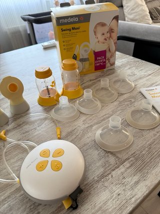 Sacaleches Medela Swing Maxi Eléctrico Doble
