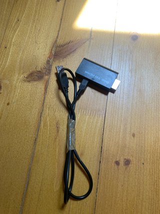 Adattatore PS2 a HDMI Nero