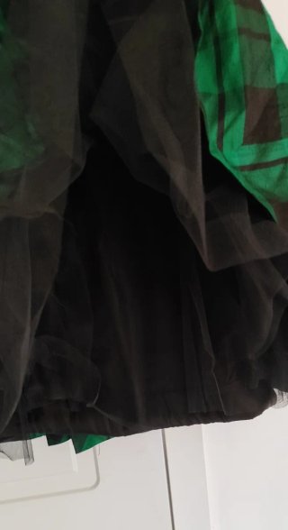 Vestido George Rech Pin-up Negro y Verde