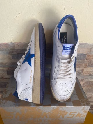 Golden Goose Ballstar Blancas y Azules