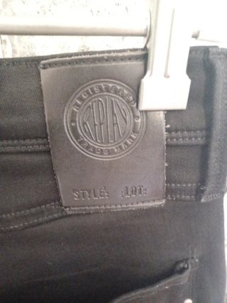 Pantalón Replay Recto Negro Talla M