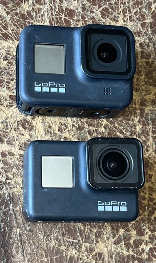 Lote GoPro HERO7 Black + HERO8 Black Averiadas