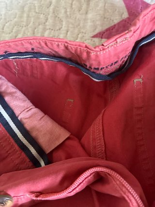 Pantalón chino rojo niño