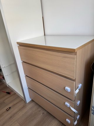 Cómoda MALM IKEA Madera