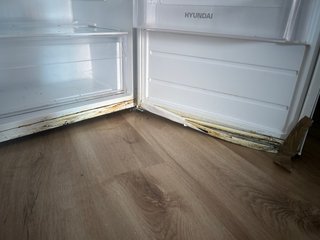 Nevera pequeña blanca