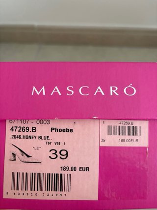 Zapatos de salón destalonados Mascaró