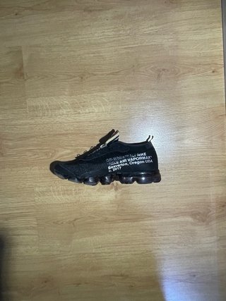 Tenis Off-White x Nike Vapormax Negro