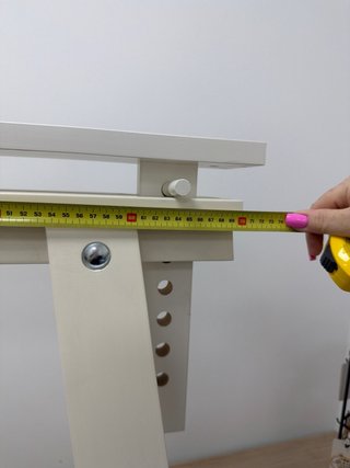 Caballete Mittback Ikea Blanco