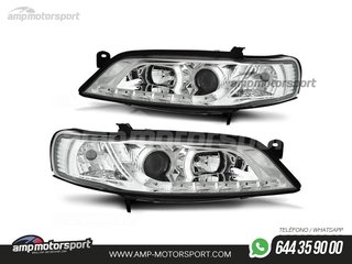 FAROS DELANTEROS LUZ DIURNA LED PARA OPEL VECTRA B
