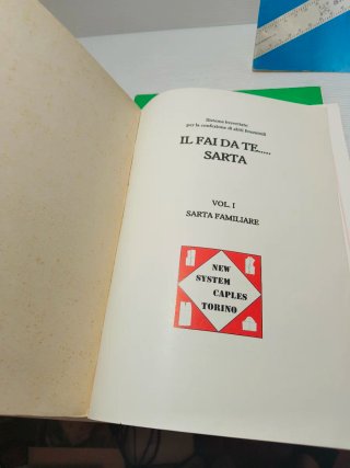 Tre Volumi Il Fai Da Te...Sarta anni 80, LEGGI