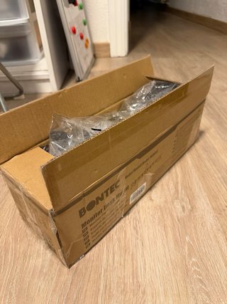 Soporte Doble Monitor BONTEC 13-27 pulgadas NUEVO