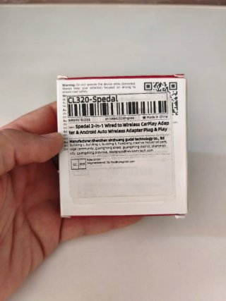Adaptador Spedal CarPlay/Android Auto Inalámbrico