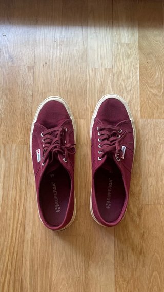 Zapatillas Superga 2750 granate