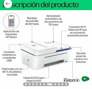 Impresora HP DeskJet 4200e Series