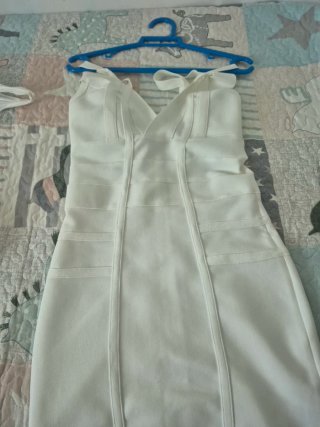 Vestido blanco de fiesta