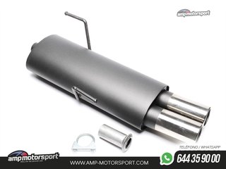 SILENCIOSO TRASERO DEPORTIVO PEUGEOT 206