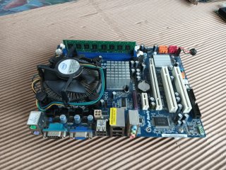 Combo Placa Base + procesador + RAM