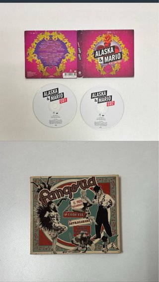 Lote Alaska Fangoria CD + DVD