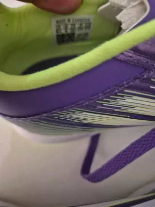 Scarpe da calcio Adidas viola/verde