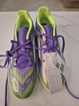 Scarpe da calcio Adidas viola/verde