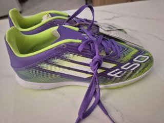 Scarpe da calcio Adidas viola/verde