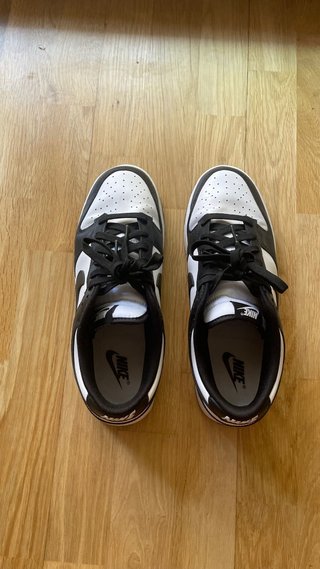 Nike Dunk Low Scarpe Nere e Bianche