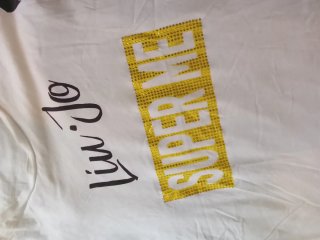 T-shirt Liu Jo Bianca con Dettagli Dorati