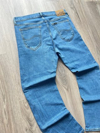 Lee Jeans W34 Azul original rectos