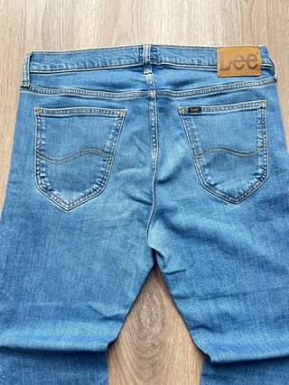 Lee Jeans W34 Azul original rectos