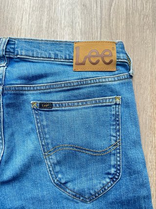 Lee Jeans W34 Azul original rectos
