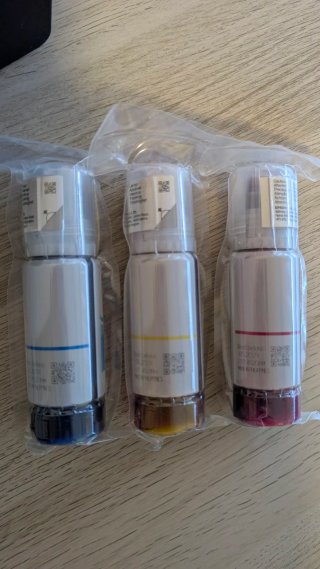 Tinta Epson Ecotank 102 (Cyan, magenta y amarillo)