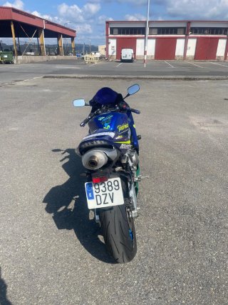 Honda CBR 600 RR Movistar Azul