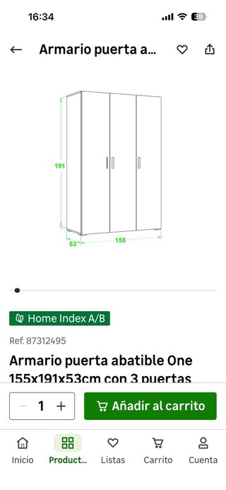 Armario Blanco Leroy Merlin