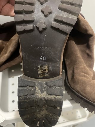 Botas altas mujer marrones T40