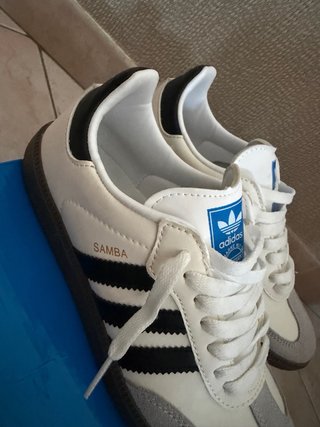 Adidas Samba Beige/Bianco Scarpe donna