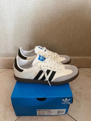 Adidas Samba Beige/Bianco Scarpe donna
