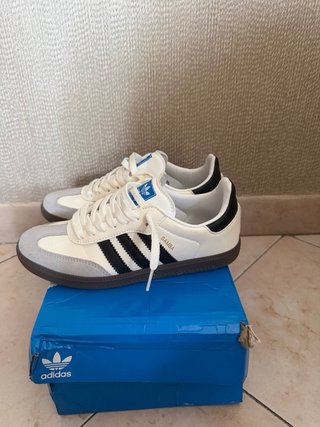 Adidas Samba Beige/Bianco Scarpe donna