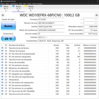 7 Discos Duros HDD (9TB TOTAL) Samsung y WD