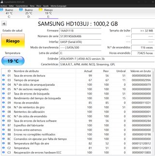 7 Discos Duros HDD (9TB TOTAL) Samsung y WD