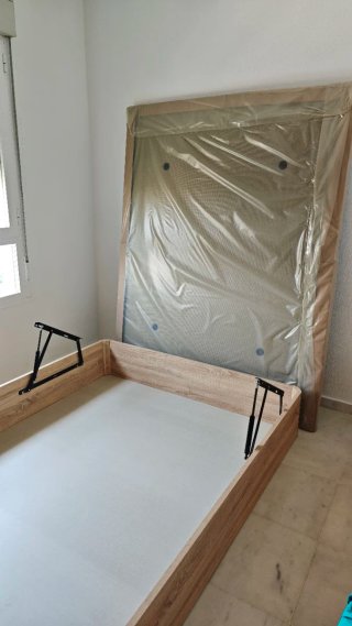 Canapé 150x190cm Beige/Marrón COMPRADO POR ERROR