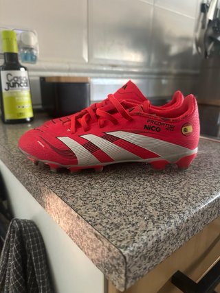 Scarpe da calcio Adidas Tacos Rosse