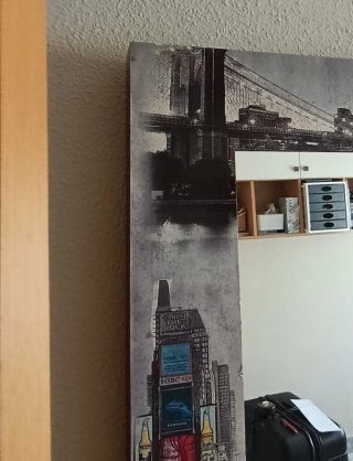 Espejo motivo New York