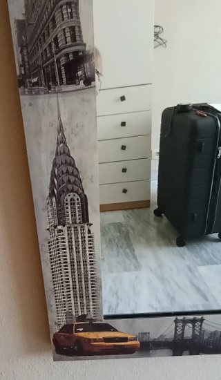 Espejo motivo New York