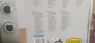 Microondas SilverCrest 17L Nuevo