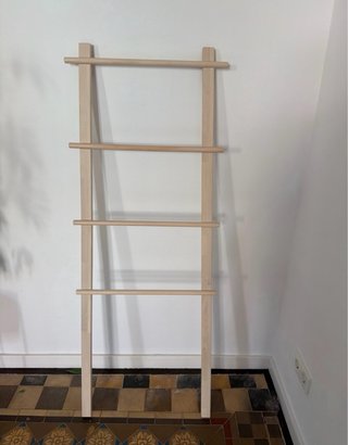 Escalera Toallero Perchero Madera IKEA