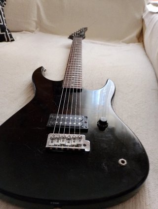 Guitarra Eléctrica Luxe LG-02 Negra