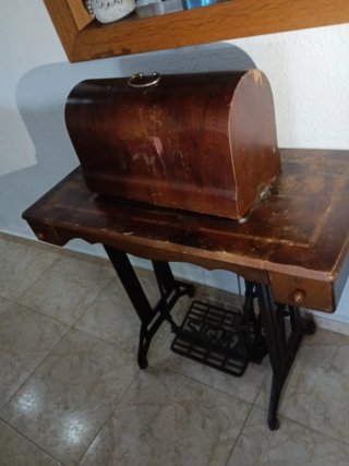 Máquina de coser antigua Sigma