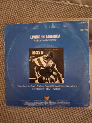 Lote 4 singles Rocky III, Rocky IV banda sonora 7"